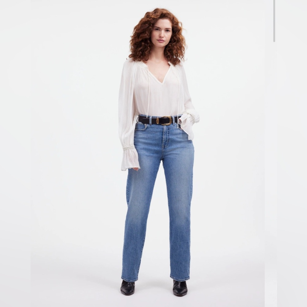 Madewell Curvy 90’s Straight Jean